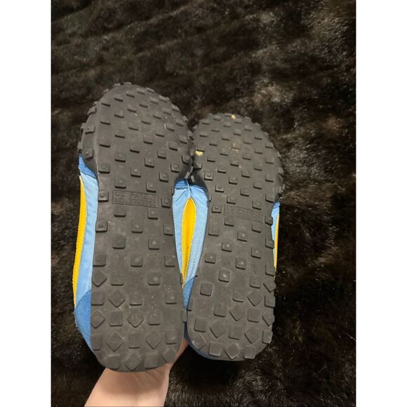 Nike Waffle Racer University Blue Yellow CN5449-400 Shoes Mens Size 9 main image 2